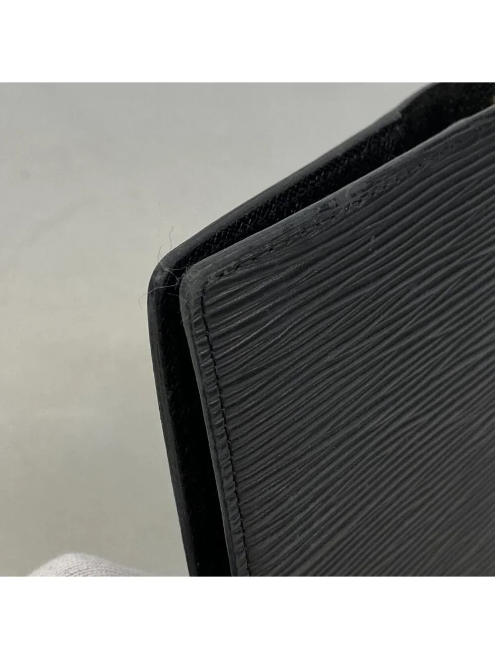 Louis Vuitton Notebook Cover Epi Agenda PM Noir